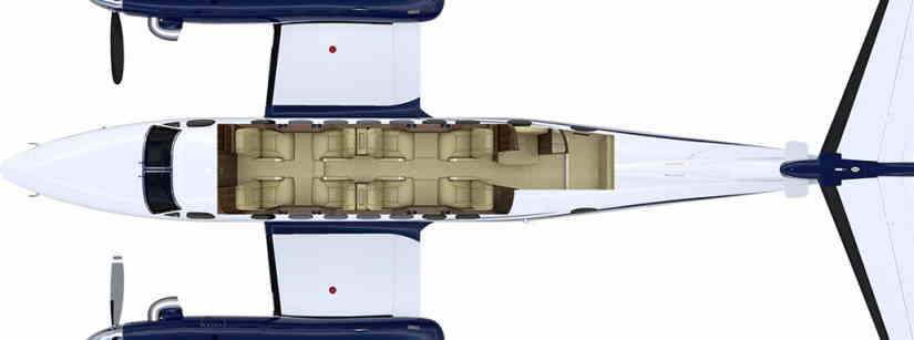 схема самолета Gulfstream G280