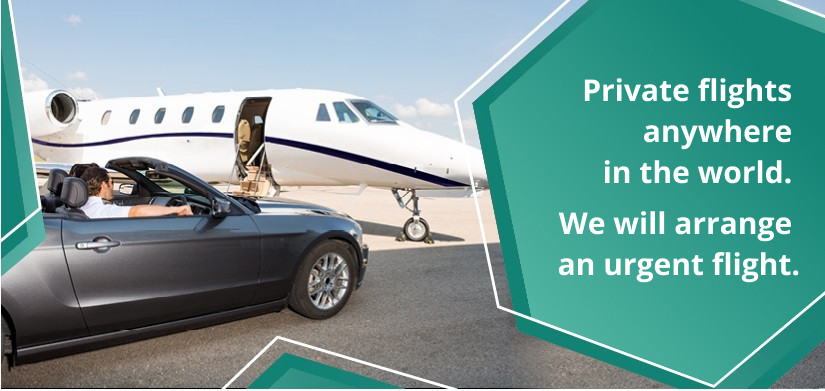 business jet to Europe